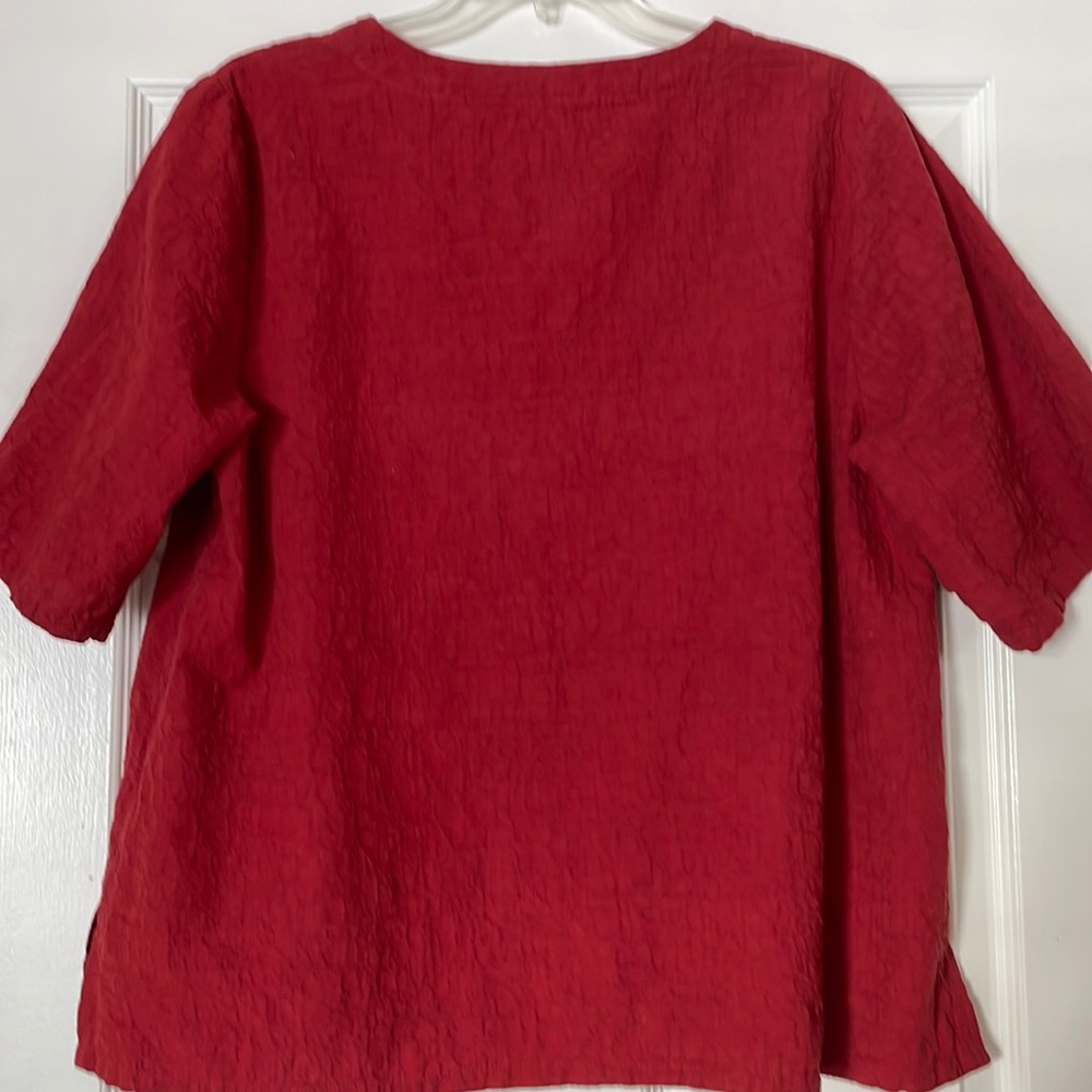 Beautiful Red Top - Picture 2 of 7